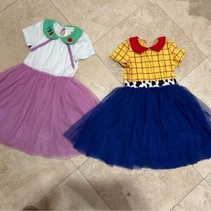 Taylor Joelle Buzz and Woody dressed